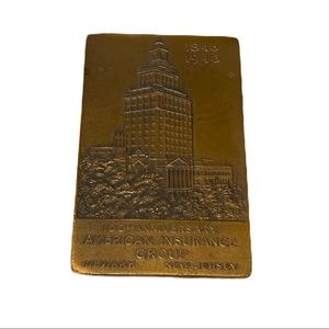 1946 Anniversary American Insurance Paperweight